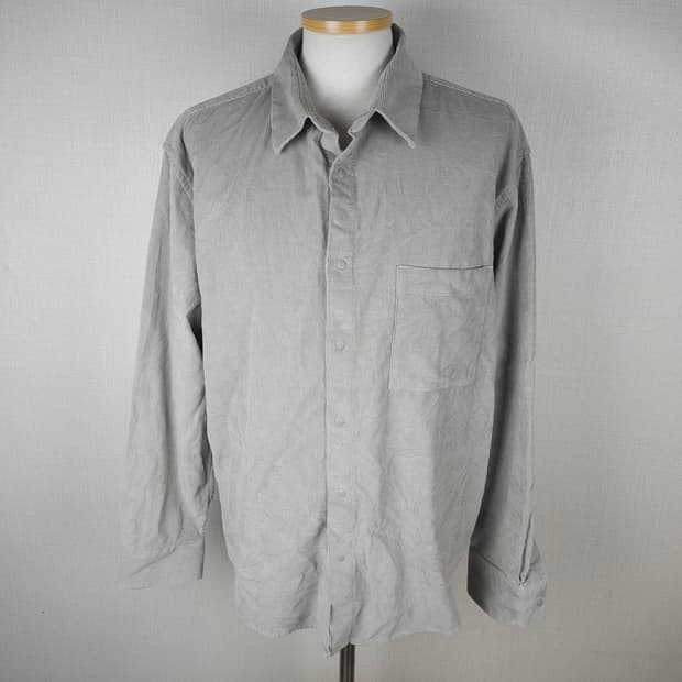 폴햄 코듀로이 긴팔남방 남자110사이즈 새상품 