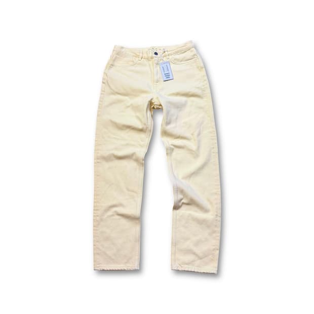 COS 연노랑 데님 팬츠