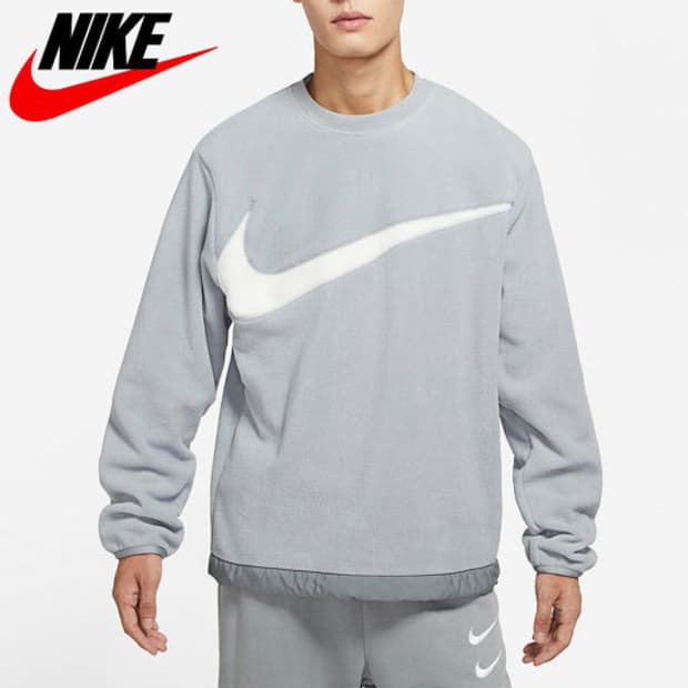 나이키 클럽 플러스 플리스 윈터라이즈드 맨투맨