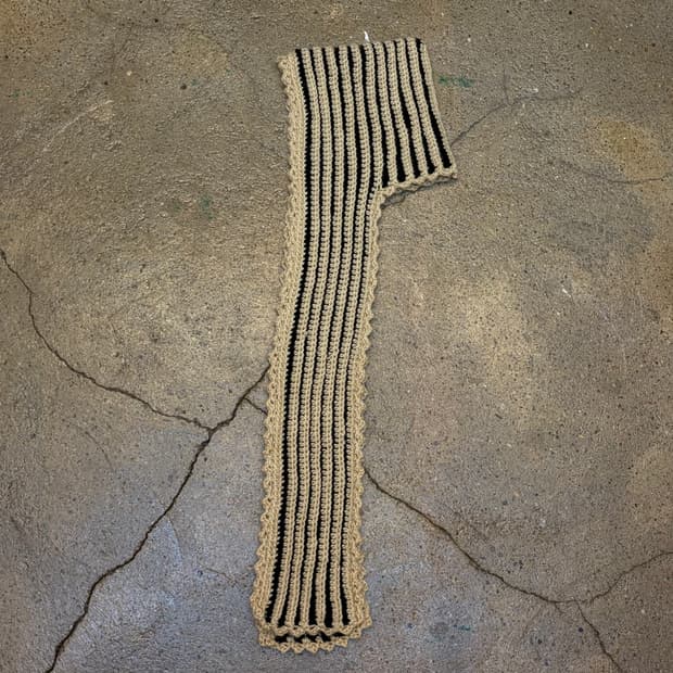 레어 미국 빈티지 양면 후드 목도리