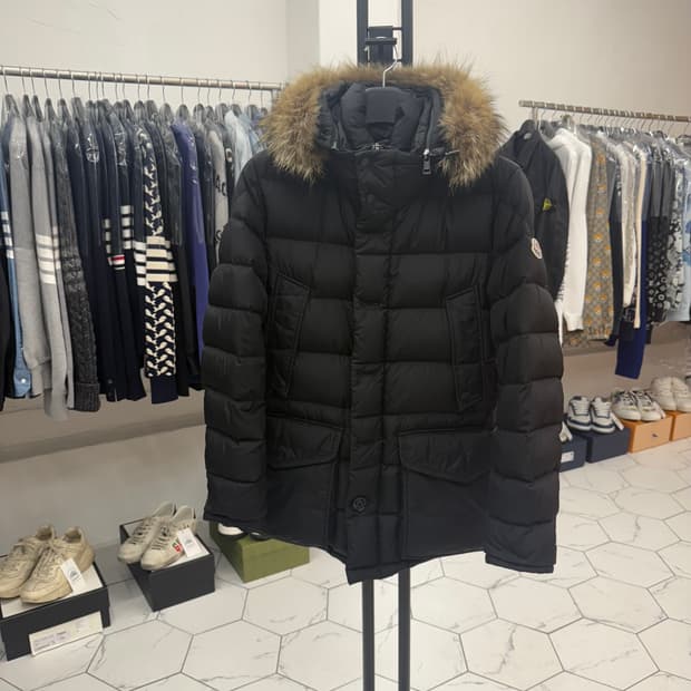 [백화점판/1] 몽클레어 클루니 패딩 블랙