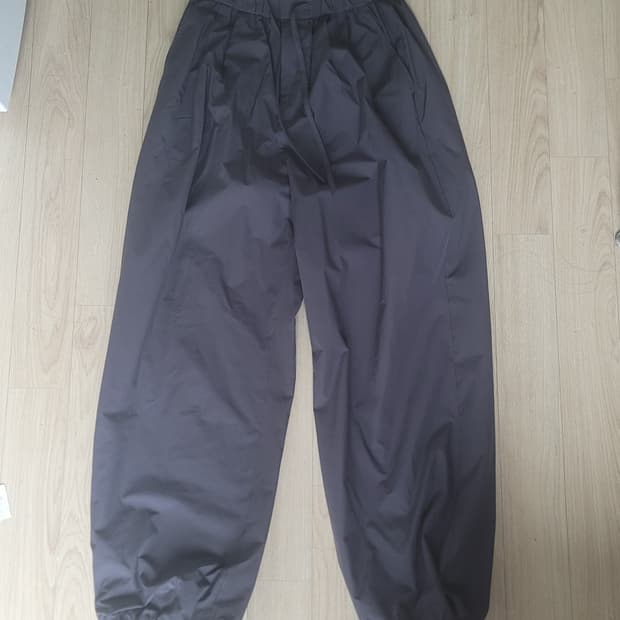 아모멘토 드로우 스트링 팬츠 차콜 m