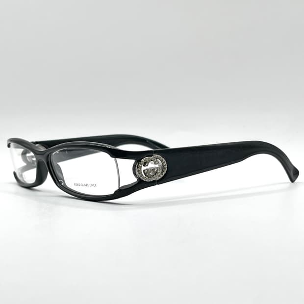 GUCCI 구찌 큐빅 뿔테 안경