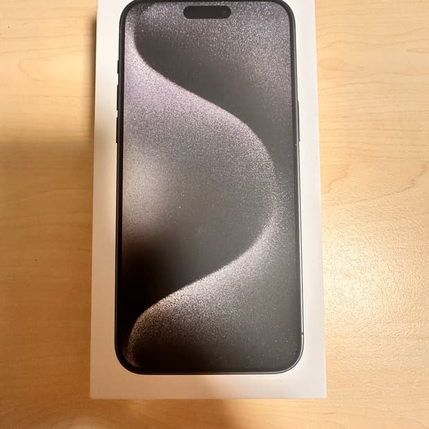 [미개봉 새제품 애플케어 O] 아이폰 15 Pro Max 512gb