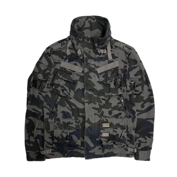 superdry 슈퍼드라이 카모 필드자켓