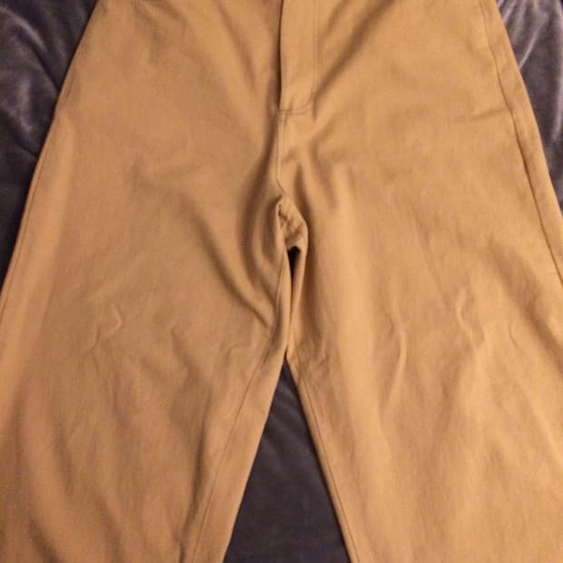 노메뉴얼 심볼 와이드 팬츠 베이지