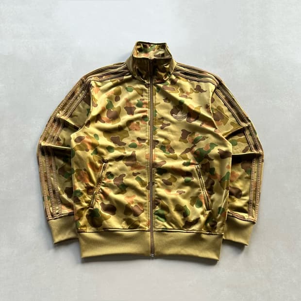 [L]아디다스 구형 파이어버드 카모플라쥬 트랙탑 져지