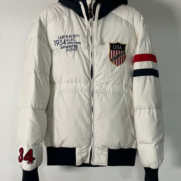 폴로 랄프로렌 USA 2010 올림픽 후드 패딩 (on.31) 