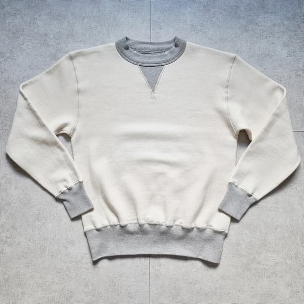 쿠쉬맨 Plane Two Tone Sweatshirt L sz 미사용품