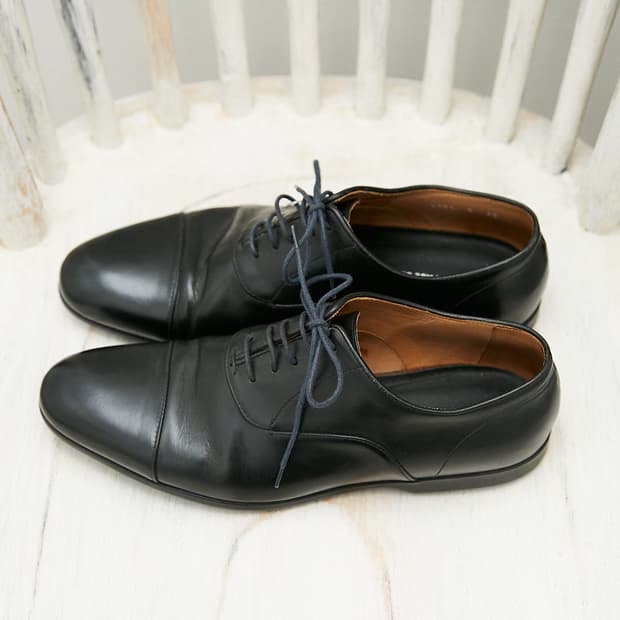 Toe Cap Lace-up Shoes