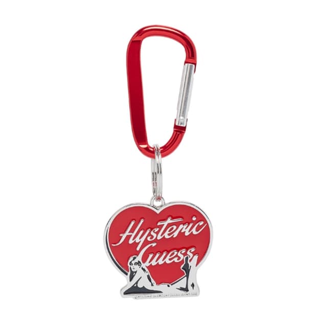 [게스진스 x 히스테릭 글래머] 메탈 하트 키링_RED