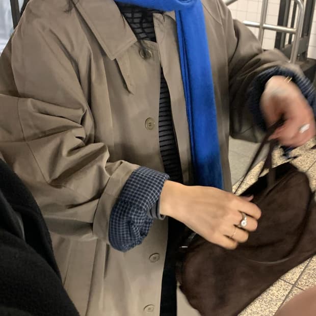 모데스트무드 토프 패딩 코트 토프 브라운 색상 판매합니다