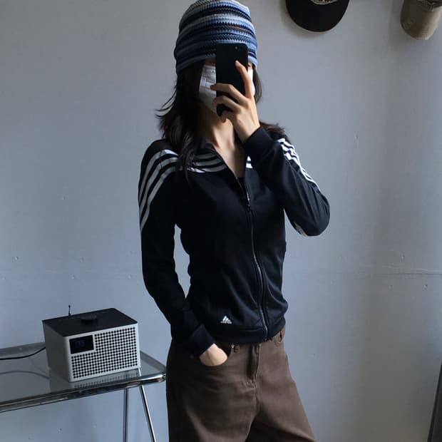 아디다스 하단로고 트랙탑 집업