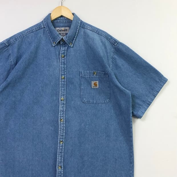 XL 칼하트 데님 셔츠