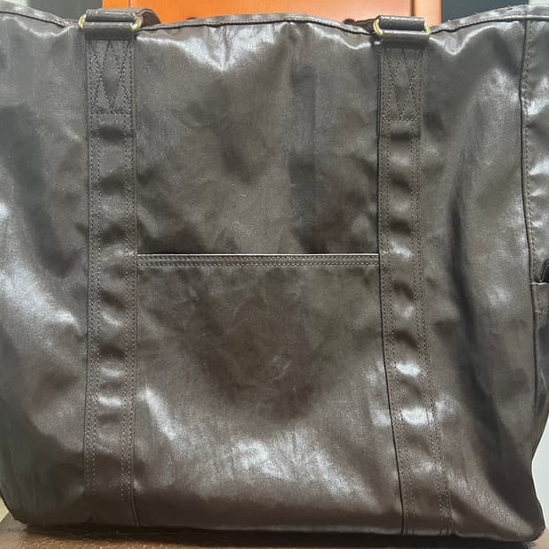 포터 샤인 토트백 브라운