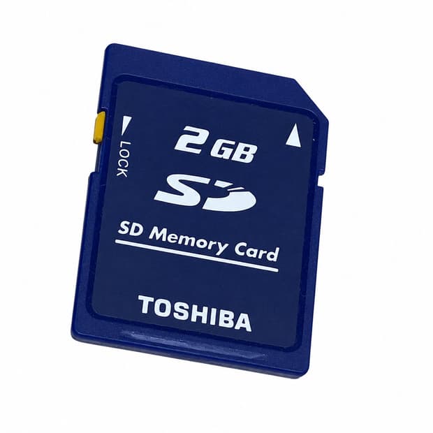 도시 2GB SD카드