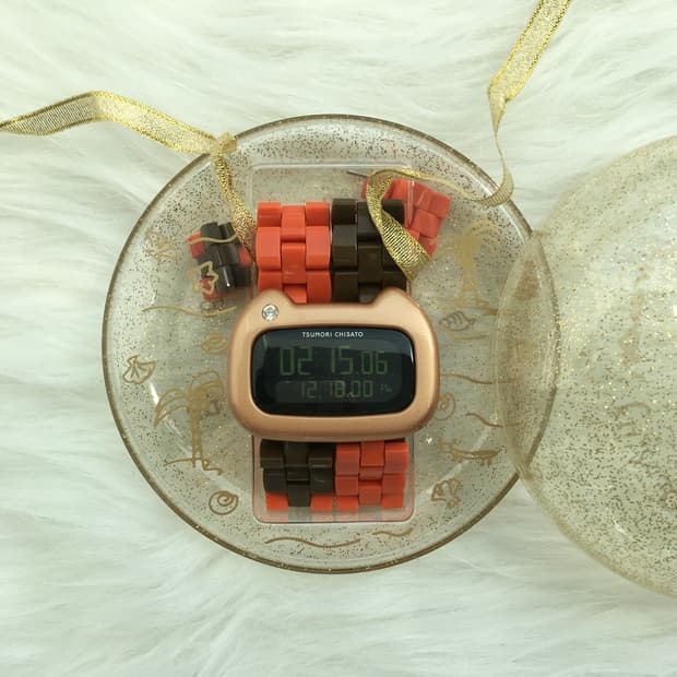 츠모리치사토 고양이 손목시계