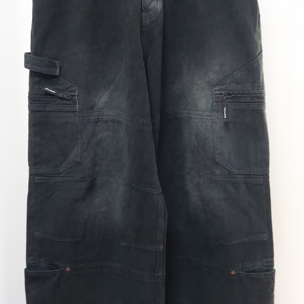 발렌시아가 카고 팬츠 페이드 블랙 (M)30~31