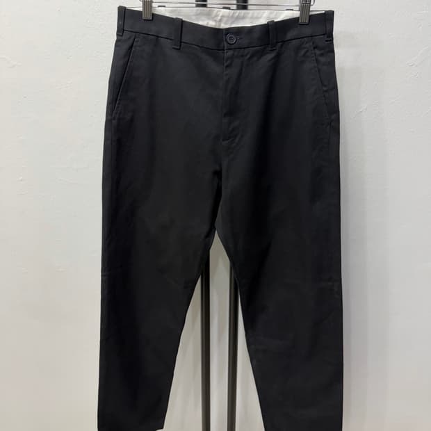 정품) 아르켓 남성 블랙 코튼팬츠 46(30)