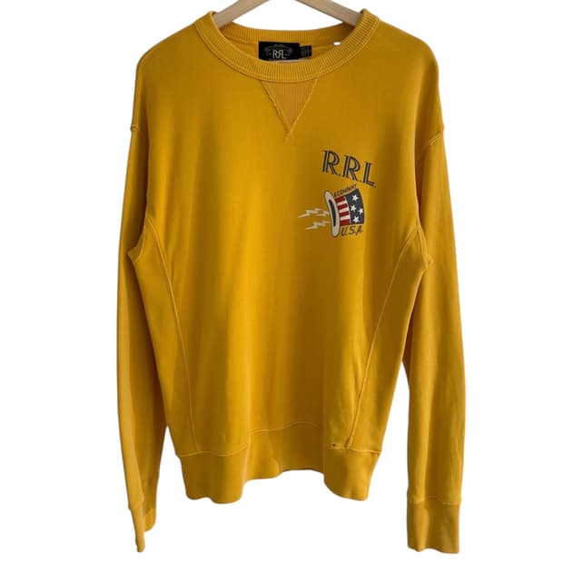 더블알엘 프린치 테리 그래픽 스웻