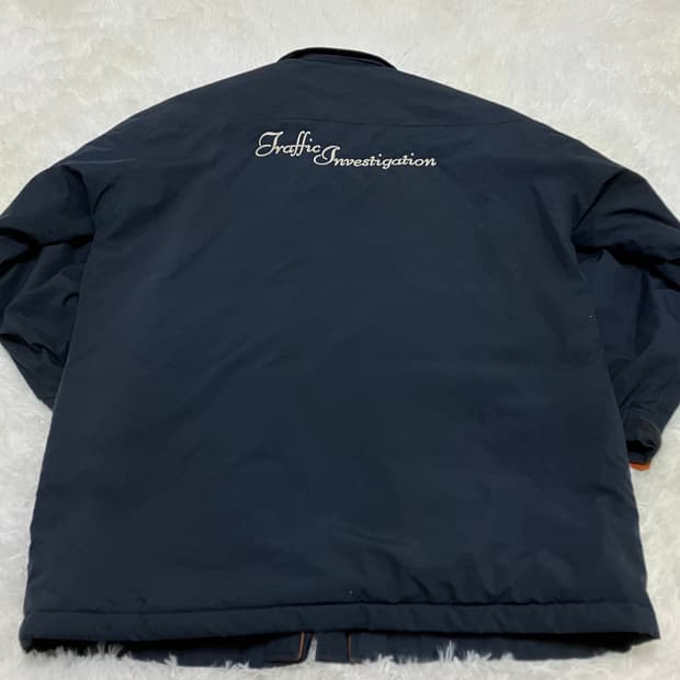 빈티지 네이비 자수 패딩 859 y2k 스트릿 모리 갸루 일본빈티지 펑키