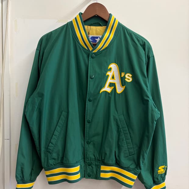 N173. 스타터 오클랜드 애슬레틱스 바시티 자켓