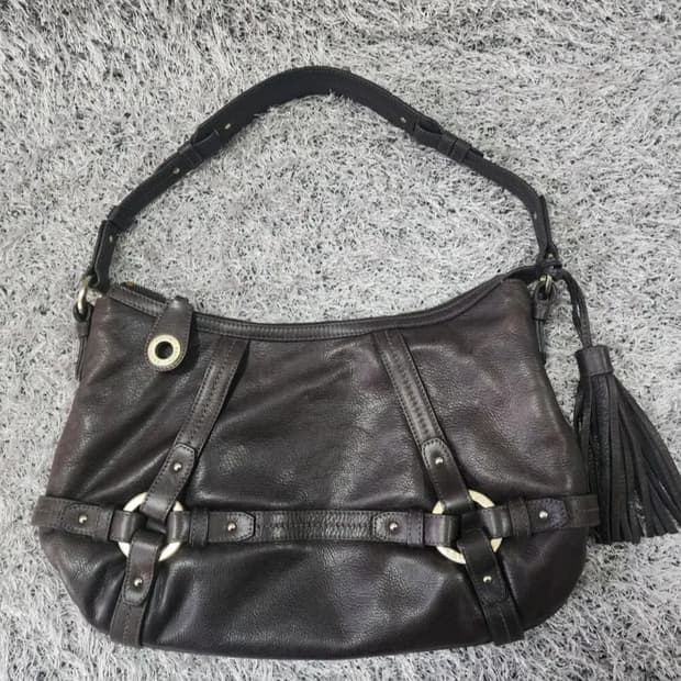 발리 레더 숄더백