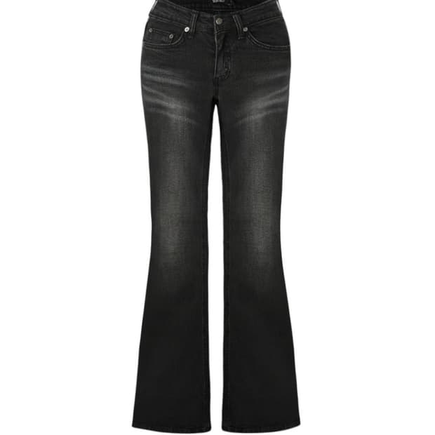 odor 빈티지로우진 블랙 3사이즈