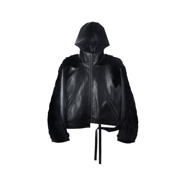 에이시네틱스 swamp faux leather jacket s사이즈