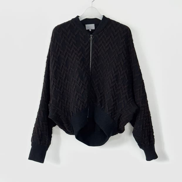 마이예 MAIYET 앙고라 울 집업 가디건