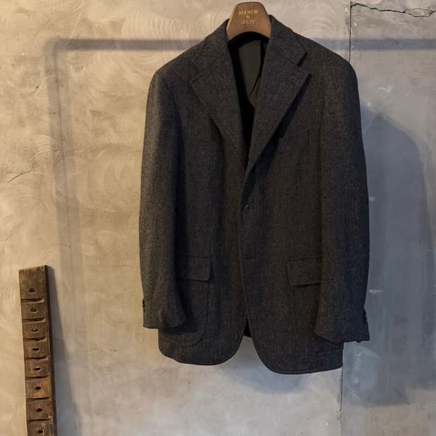 쉽스 문트위드 헤링본 자켓 남성95-100