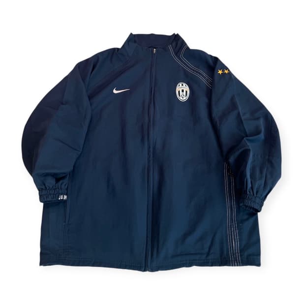 나이키 00s 핑크 스우시 유벤투스 바람막이 