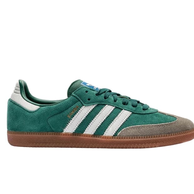 아디다스 삼바 OG 컬리지에이트 그린 검