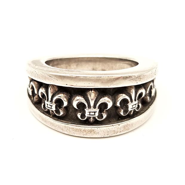 [14] 크롬하츠 플레어 V밴드 링 B1213C201