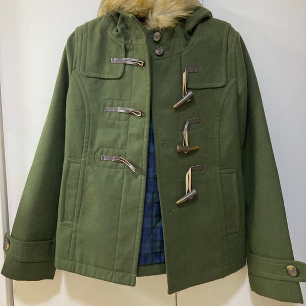 어스뮤직앤이콜로지 더플코트 카키