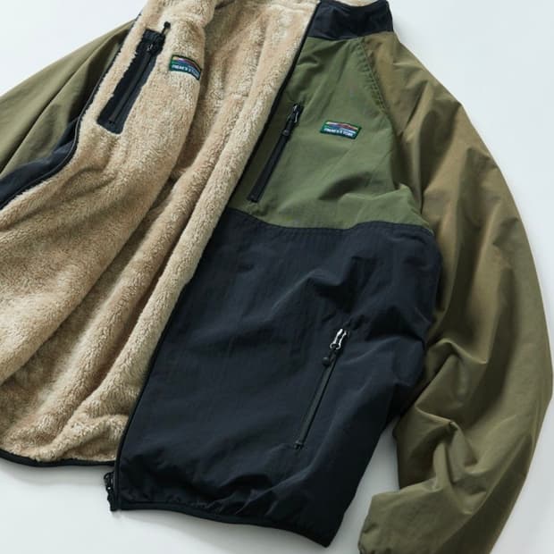 프릭스스토어 리버시블 플리스 후리스 크레이지패턴 