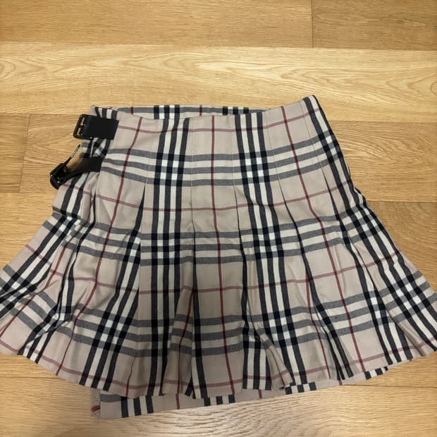 버버리 랩스커트