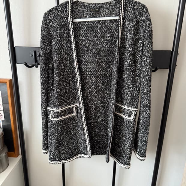 마시모두띠 트위드 가디건