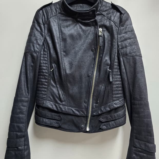 코데즈컴바인 가죽라이더 자켓 