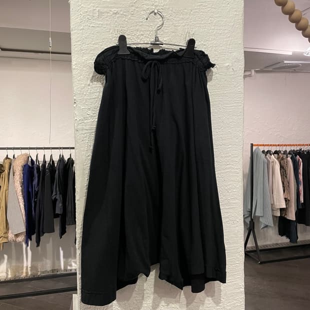 요지야마모토 사루엘 오버사이즈 쇼츠