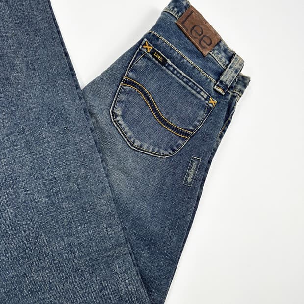 Lee (리) 레트로 스트레이트 데님 팬츠 (28인치 여성추천)