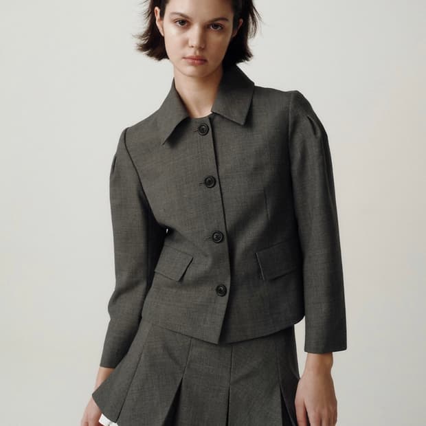 더바넷 플리츠 스커트 classic pleated mini skirt