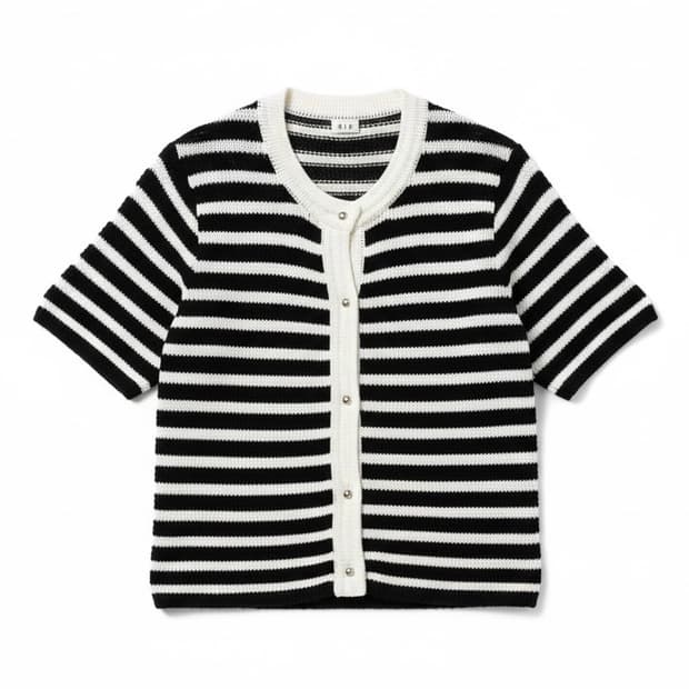SIE 시에 스트라이프 가디건 S