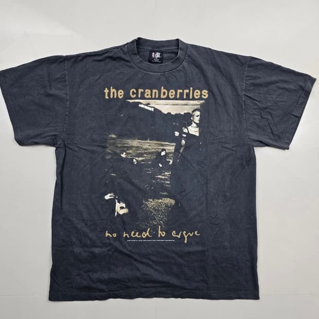 (rep) 빈티지 크랜베리스 밴드 티셔츠