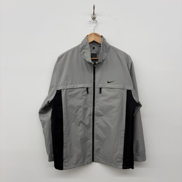 나이키 그레이 바람막이 자켓 남L