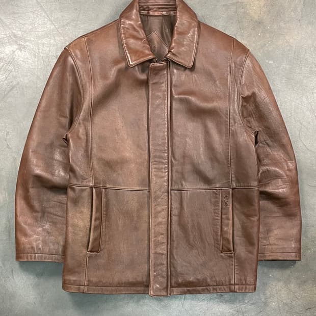 90s YSL 렘스킨 자켓