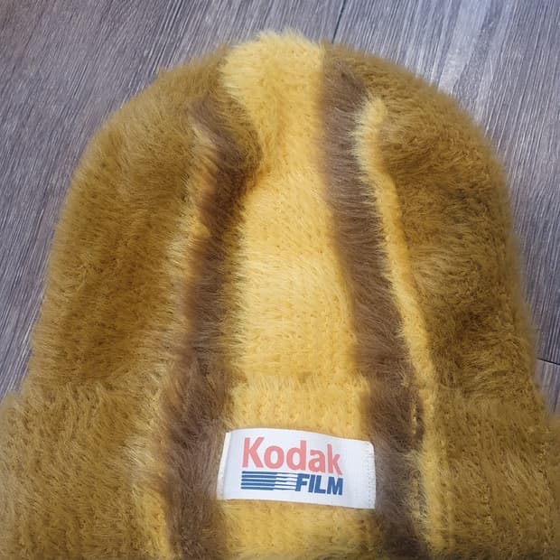 새상품)코닥 털모자