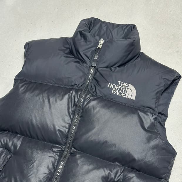 85 노스페이스 눕시 700 구스다운 패딩 베스트