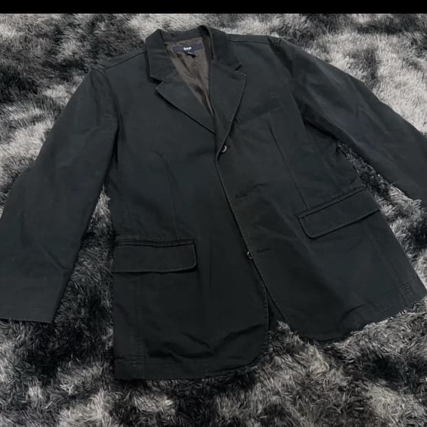 투티/0081 GAP 갭 블랙 빈티지 워크 정장 블레이저 자켓