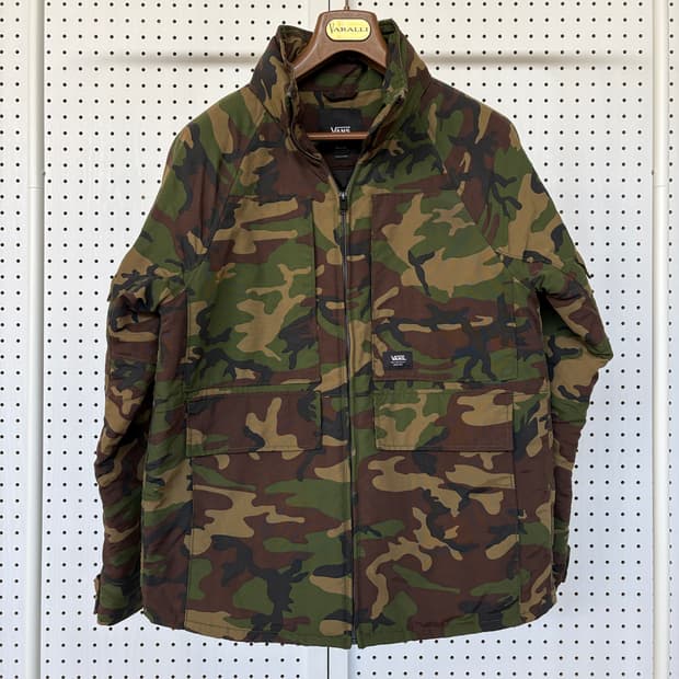 Vans 카모 자켓(개구리야상) M